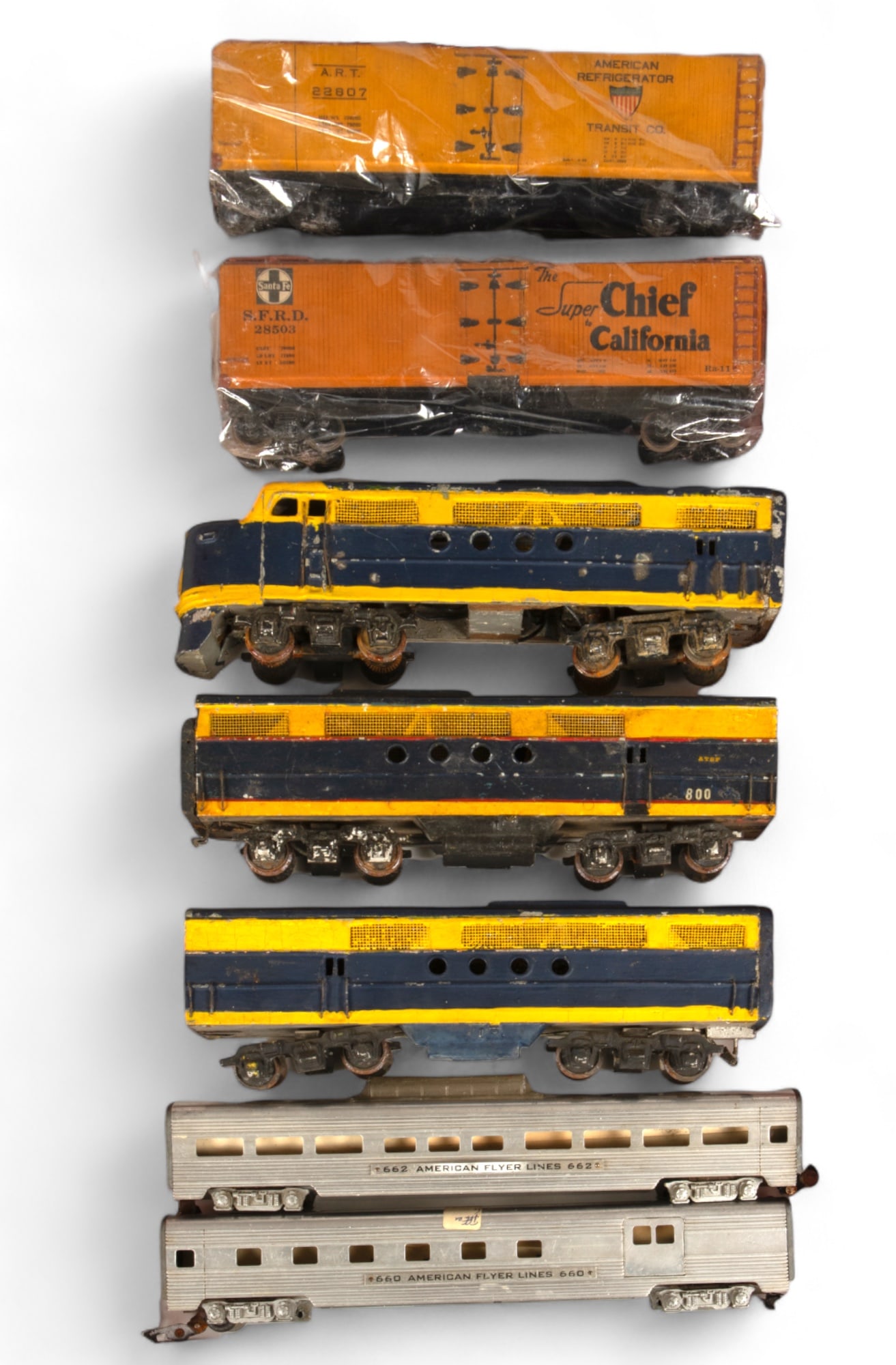 Lot: HO Trains - Varney Diesel, American Flyer, + (1 of 1)