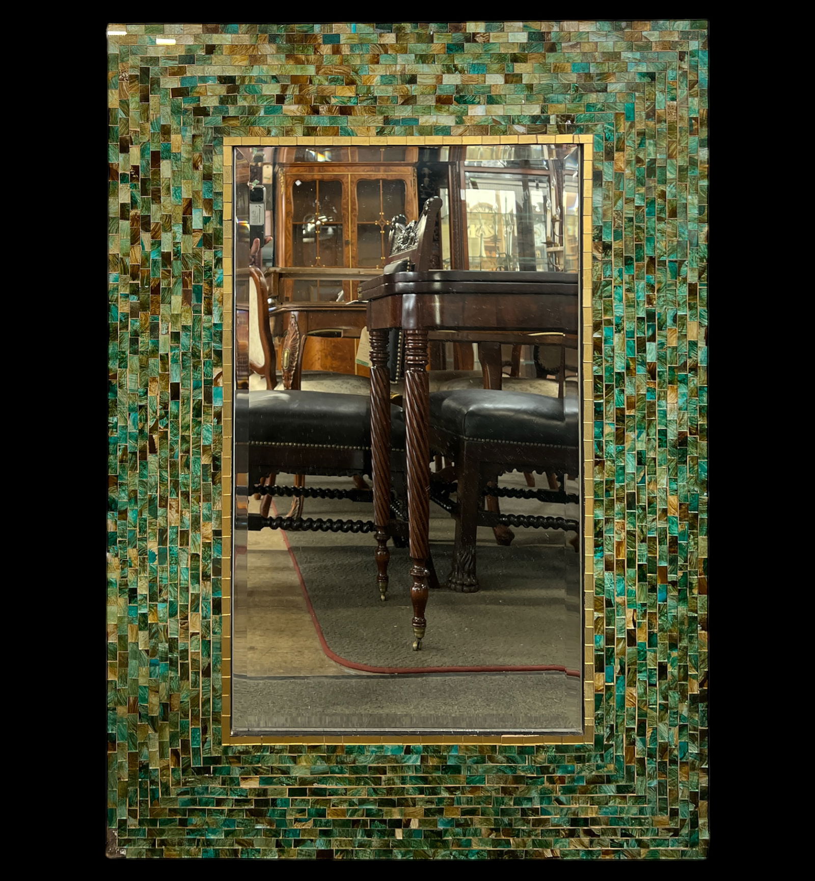 Contemporary Mosaic Wall Mirror. (1 of 1)