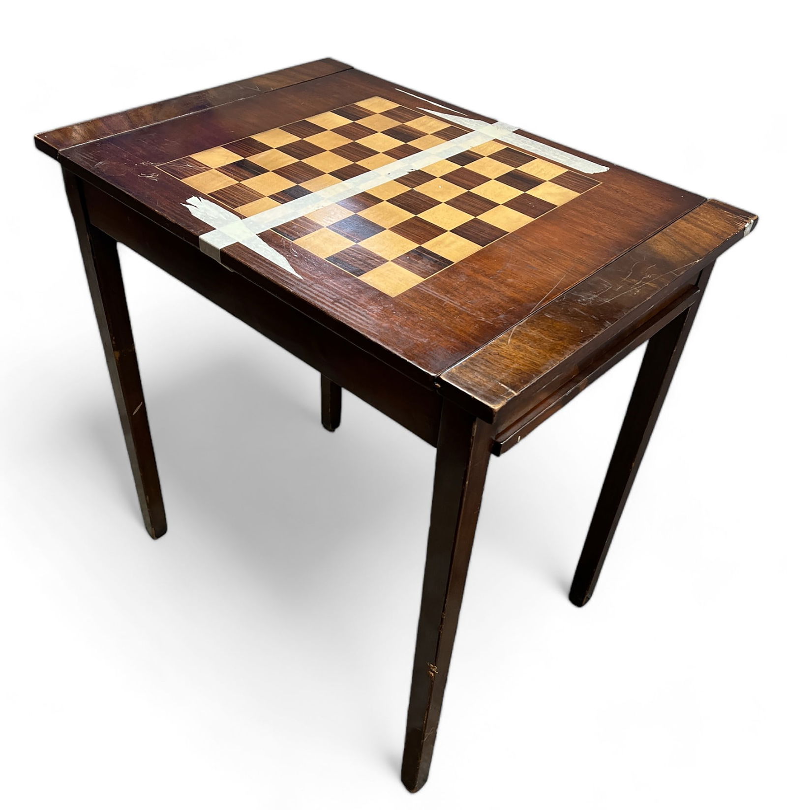 Chess or Checkers Game Table. (1 of 3)