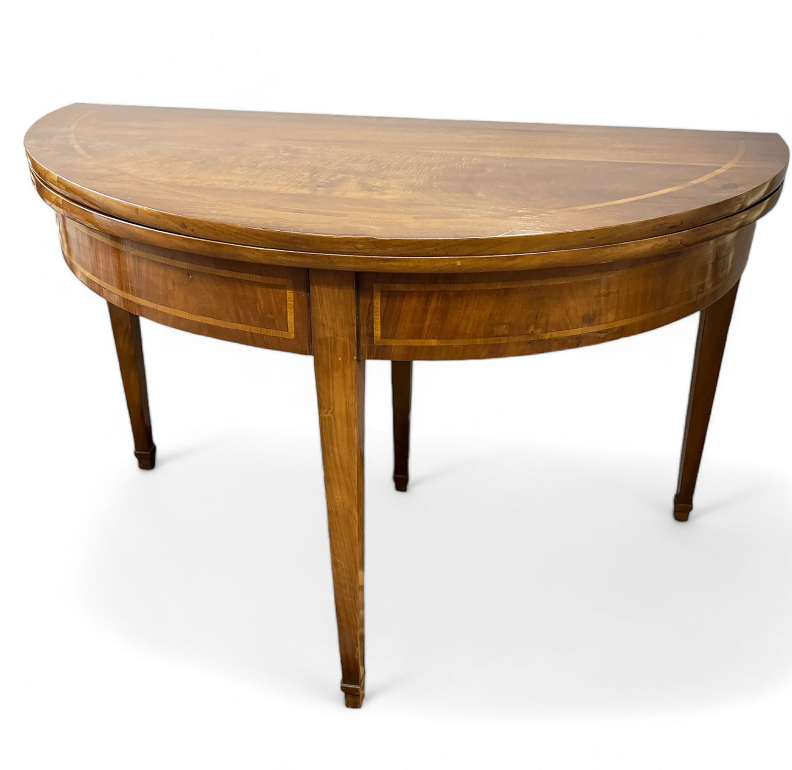 Demilune Game Table. (1 of 2)