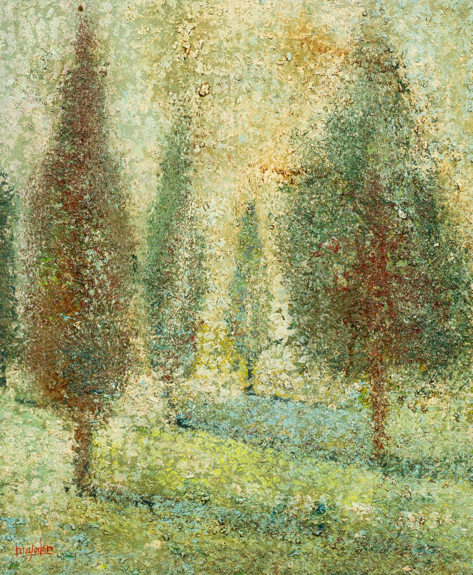 Impressionist Landscape, Jean Claude Mayodon. (1 of 7)