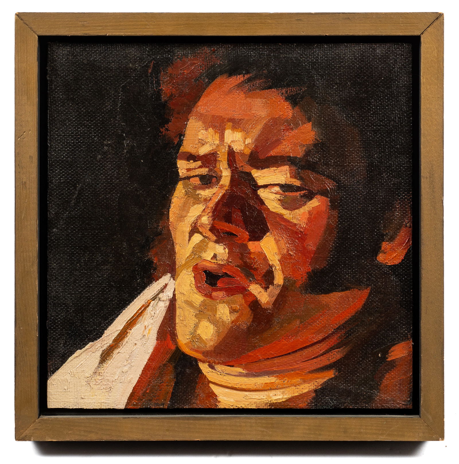 "Jay 'Elvis", Painting by Jane Fisher. (1 of 4)