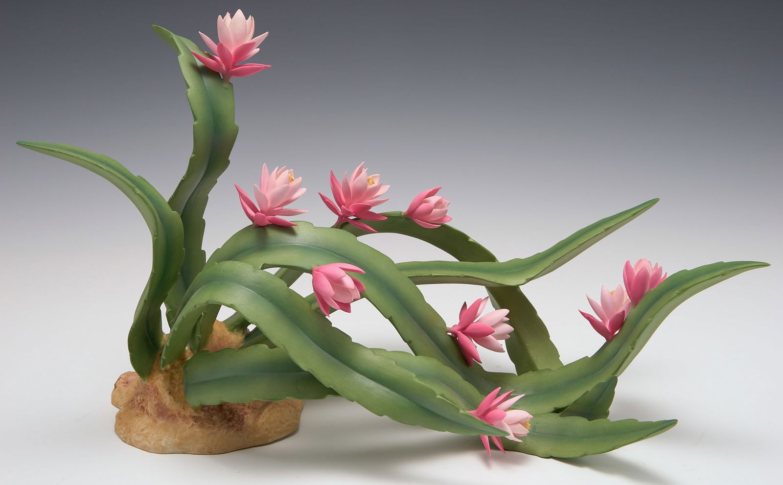 Boehm "Empress Cactus" Porcelain Sculpture. (1 of 5)