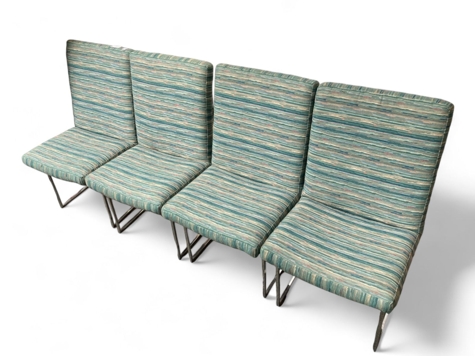 Set of Four Milo Baughman "Thin Line" Chairs. (1 of 2)