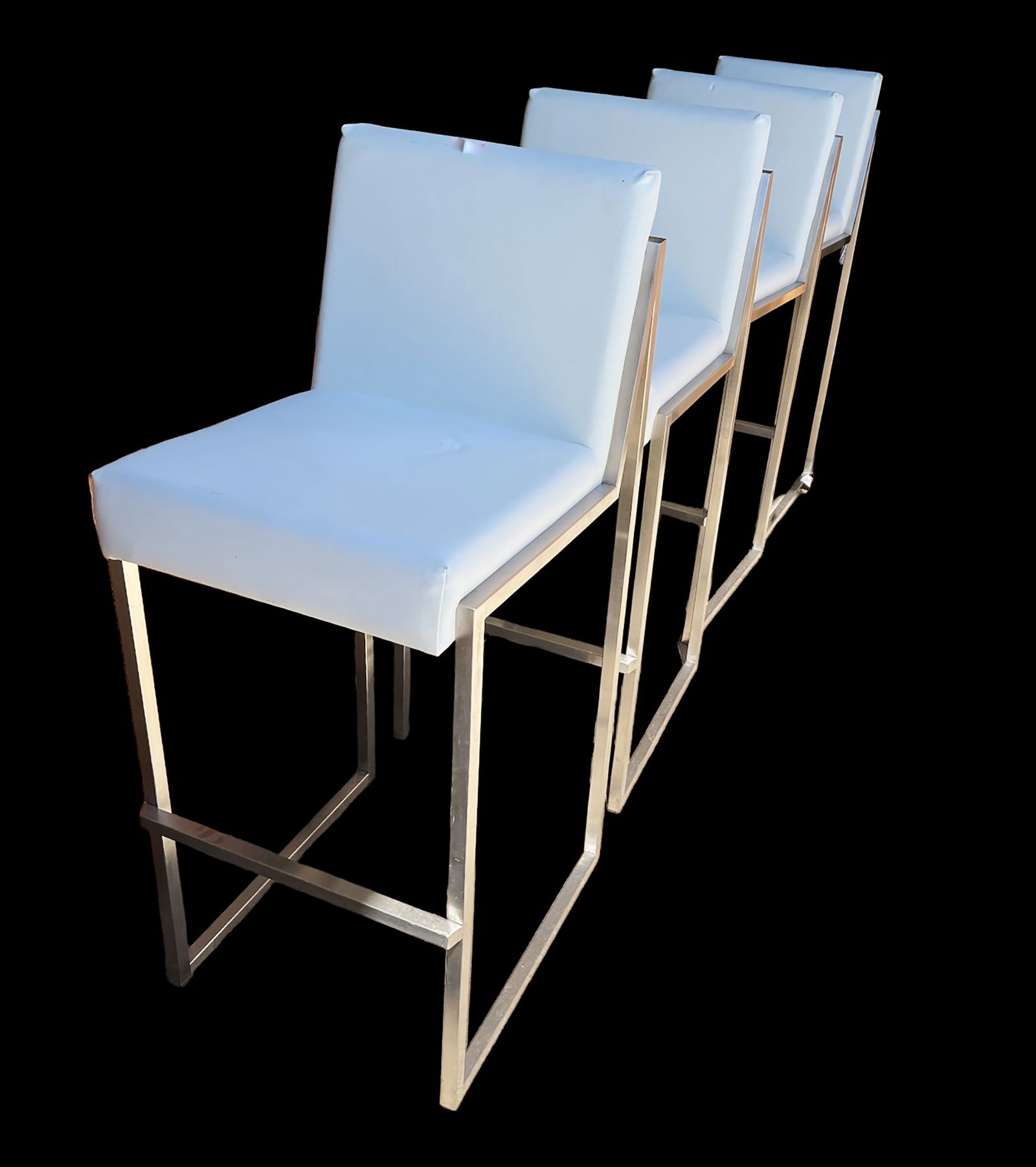 Set of Four Contemporary Modern Barstools. (1 of 2)