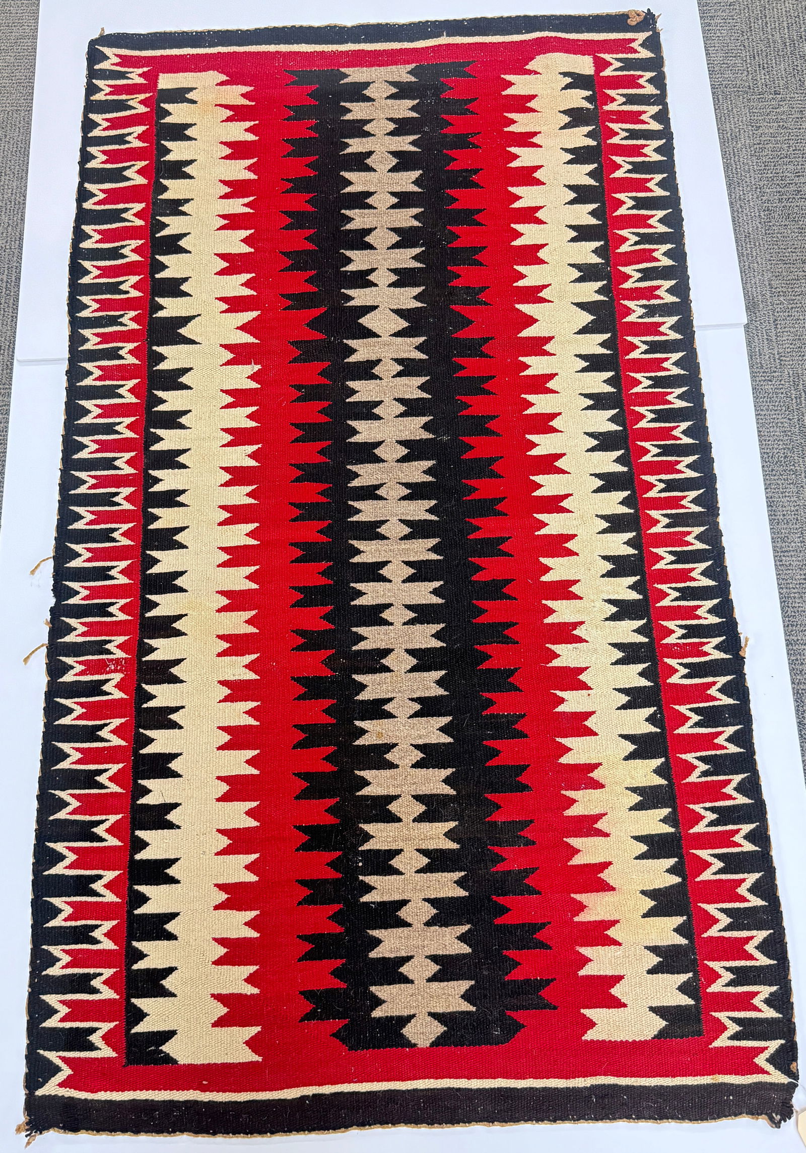 3' x 5' 1" Eye Dazzler Navajo Rug. (1 of 3)