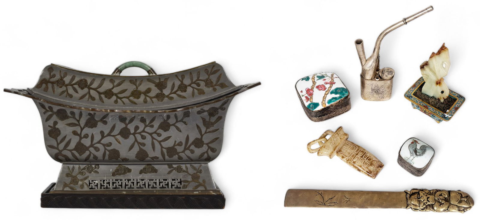 Lot of 7 Assorted Asian Articles. (1 of 8)