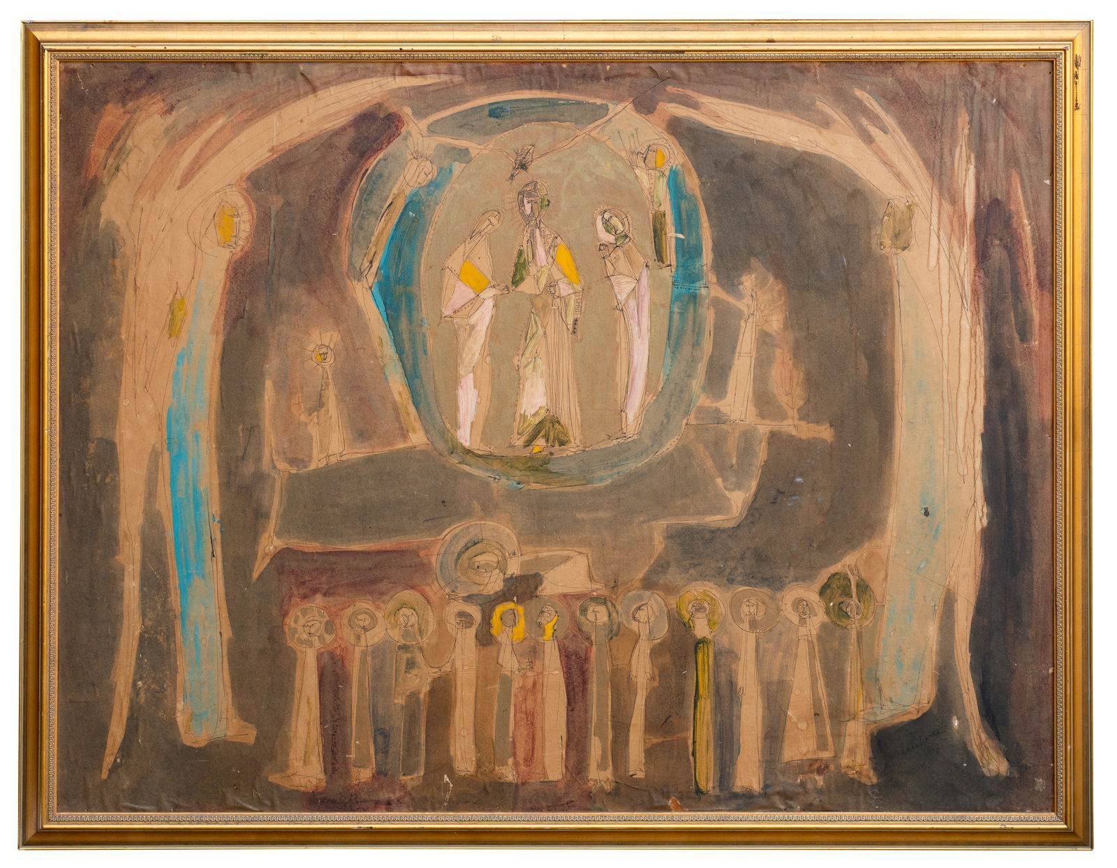 "The Last Judgement", Norman Laliberte. (1 of 6)