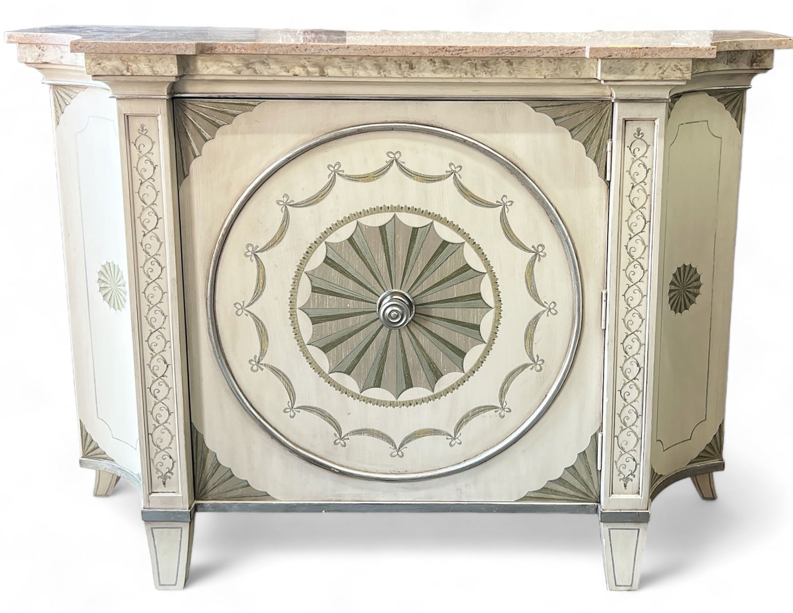 Italian Style Commode with Marble Top. (1 of 3)