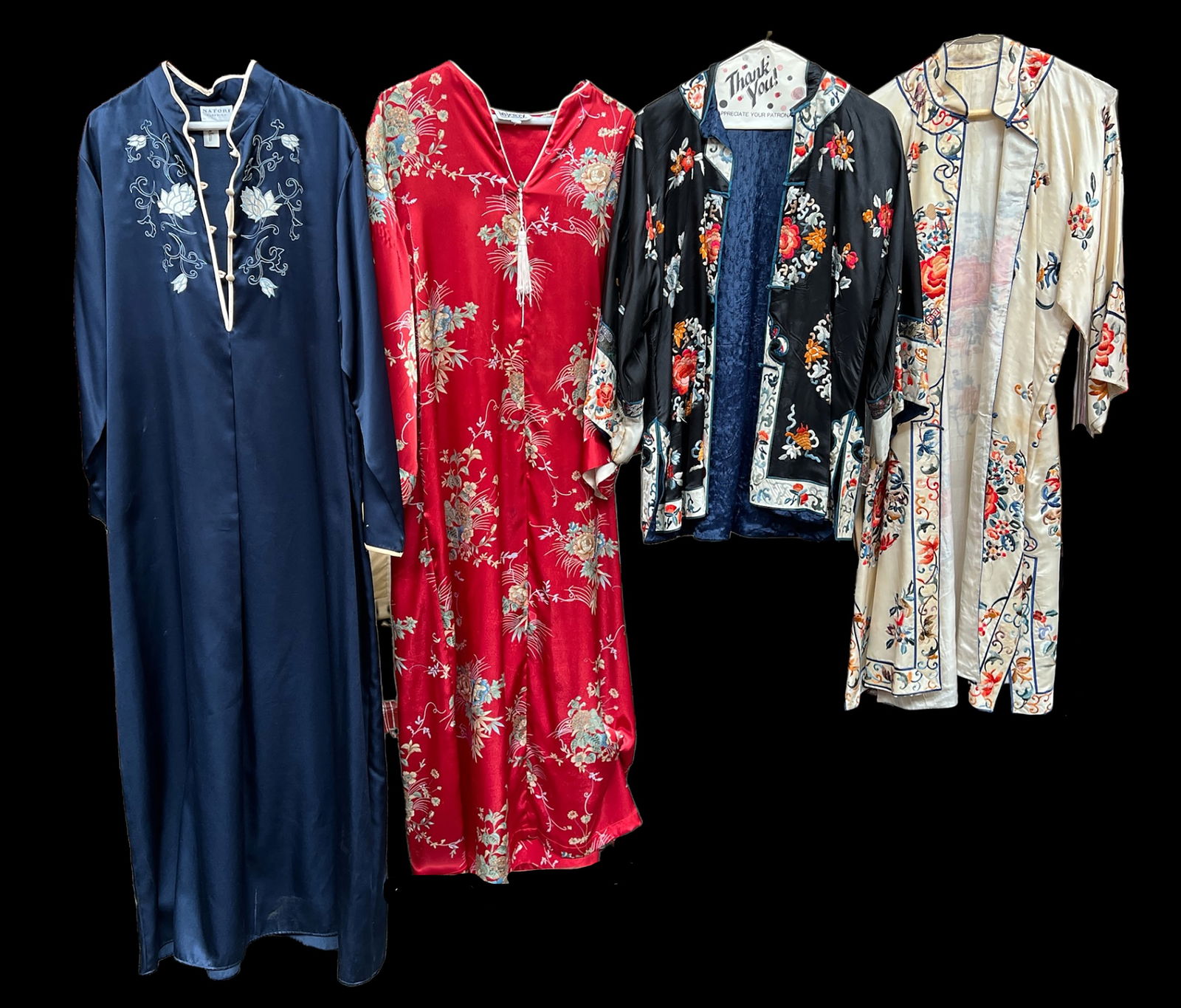 Lot of 4 Vintage Asian Robes & Dresses. (1 of 11)