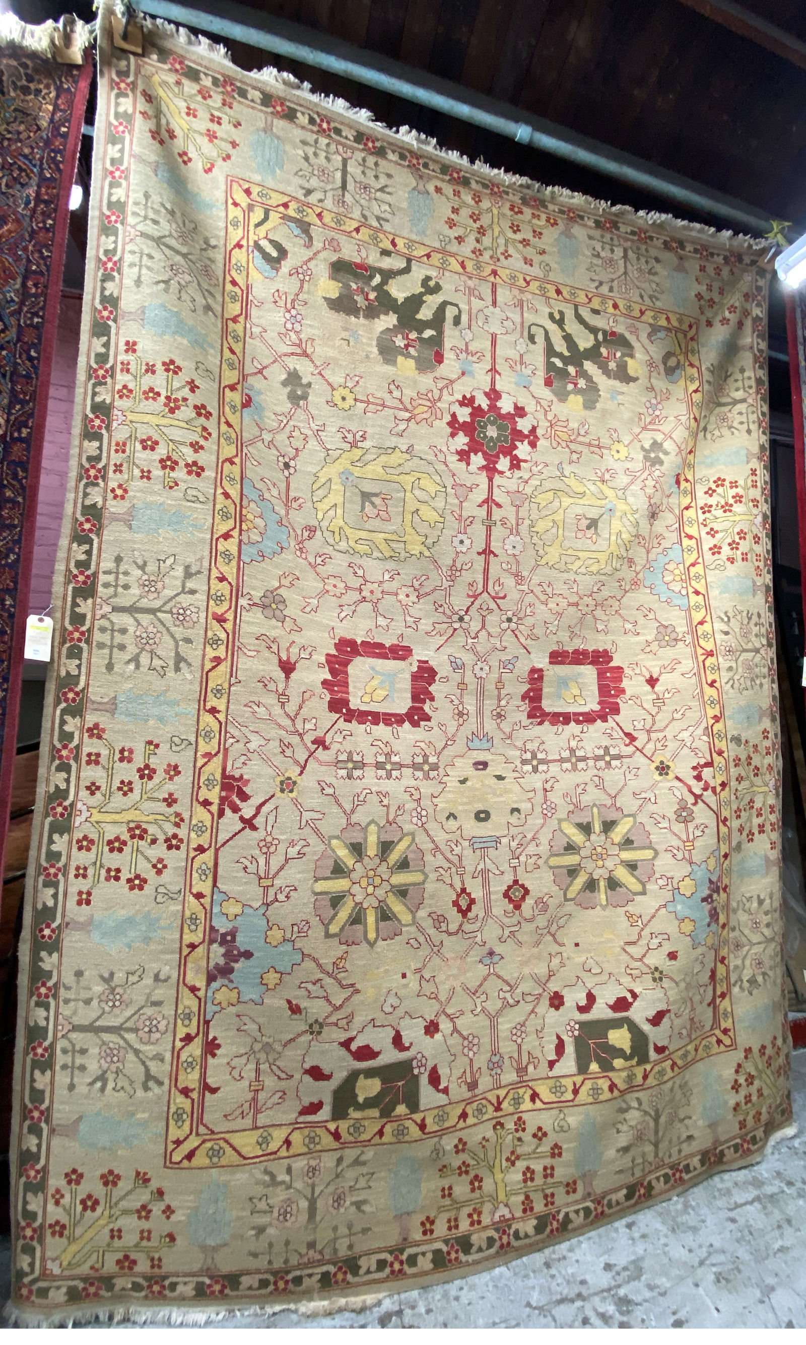 9' x 12' Turkish Oushak Stark Carpet. (1 of 3)