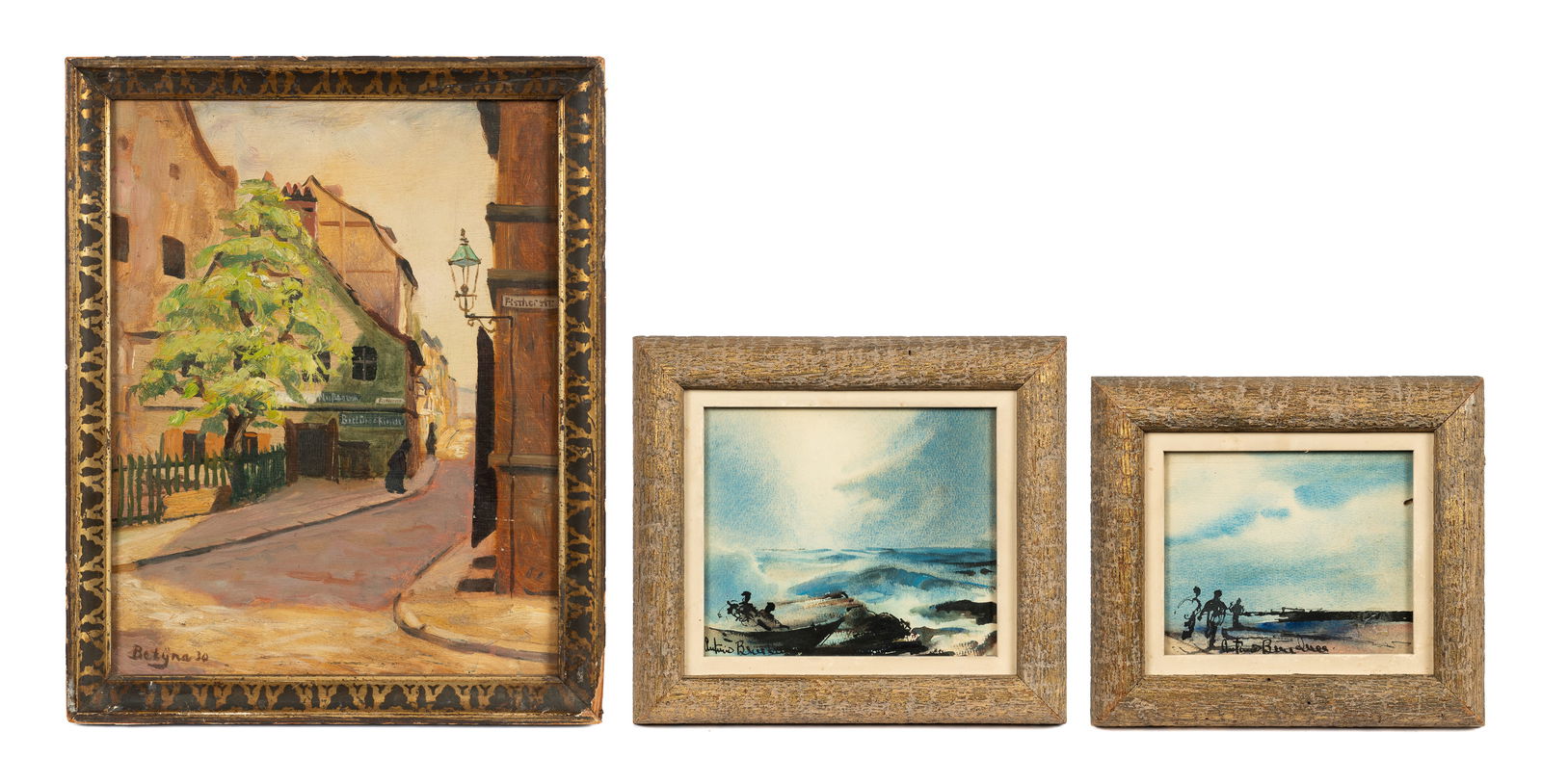 Three Paintings - Paul Betyna & Antimo Beneduce. (1 of 18)