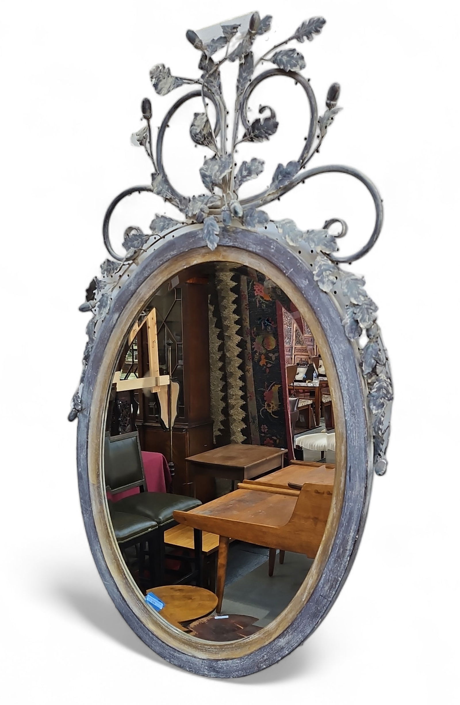 LaBarge Floral Wall Mirror. (1 of 2)