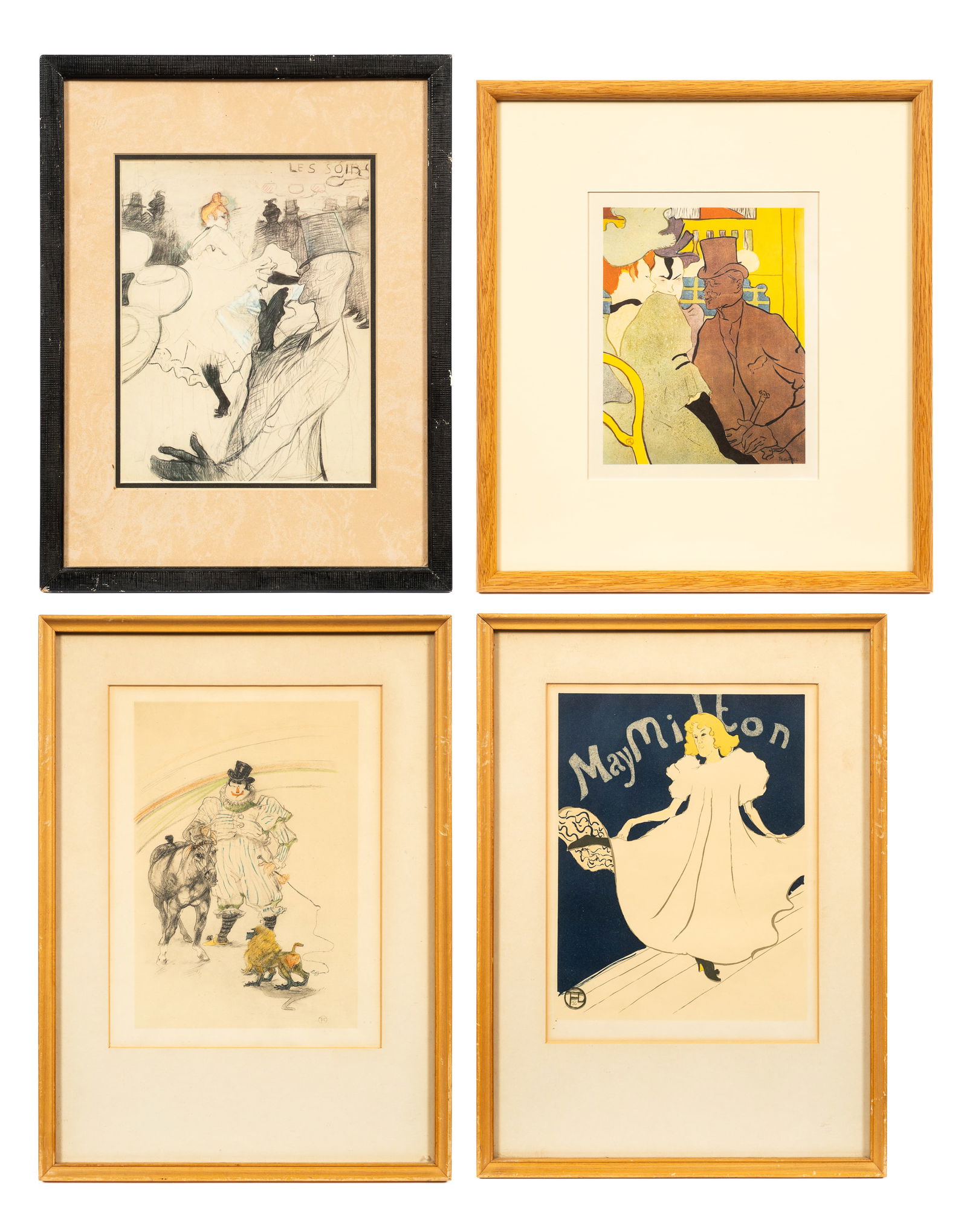 4 Pc. Lot of Henri de Toulouse-Lautrec Prints. (1 of 17)