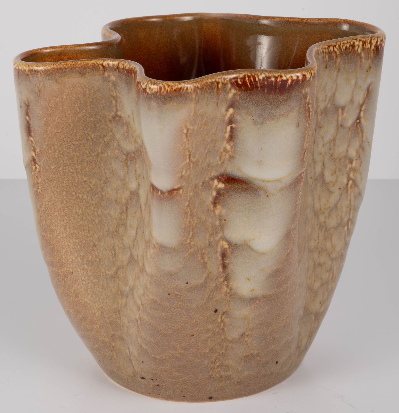 Rookwood Pottery Freeform Vase, Dated 1951. (1 of 6)