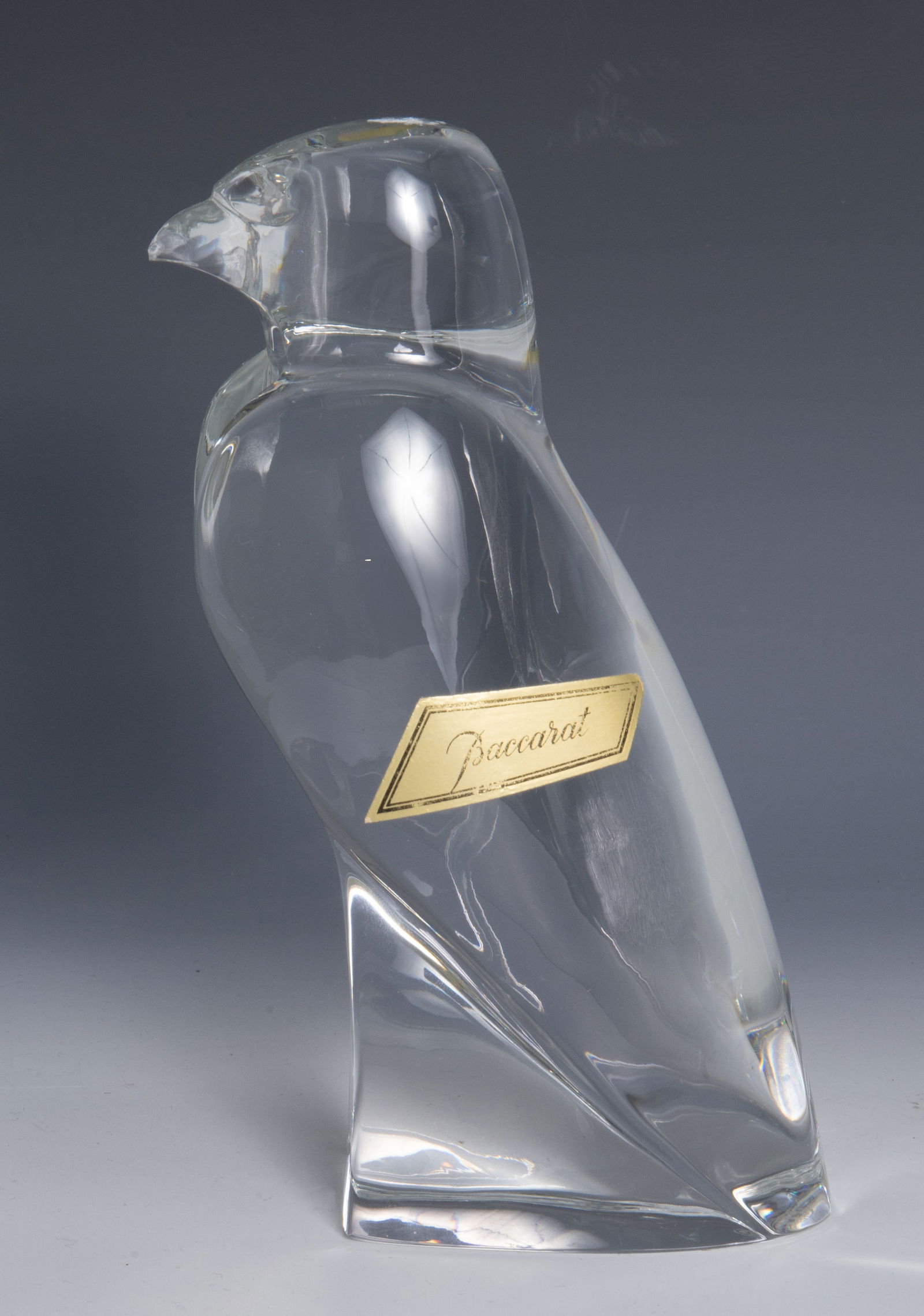Baccarat Crystal Eagle, Hawk or Falcon Sculpture. (1 of 3)