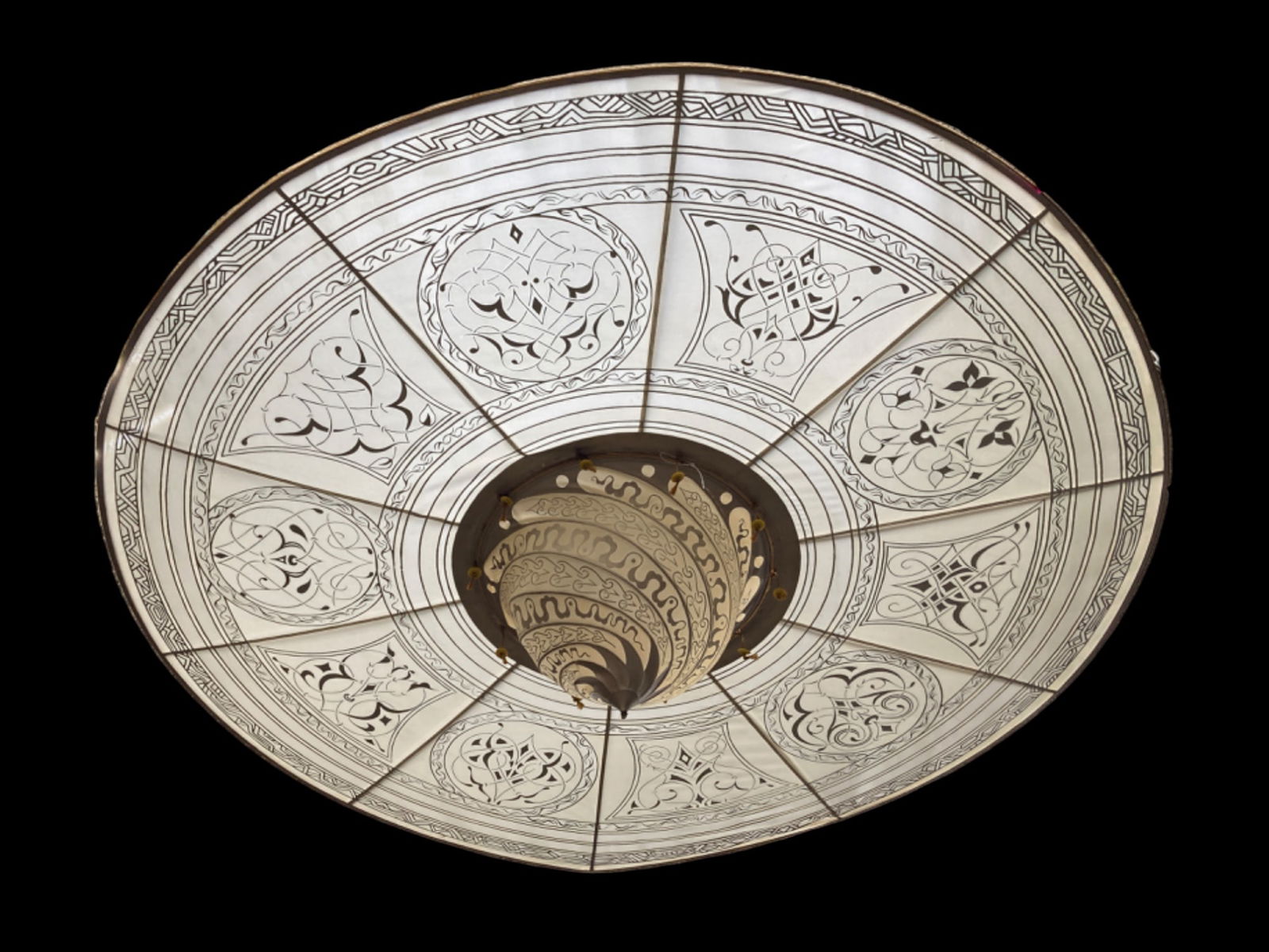 49" Fortuny 124-SD-1 Samarkanda Silk Chandelier. (1 of 3)