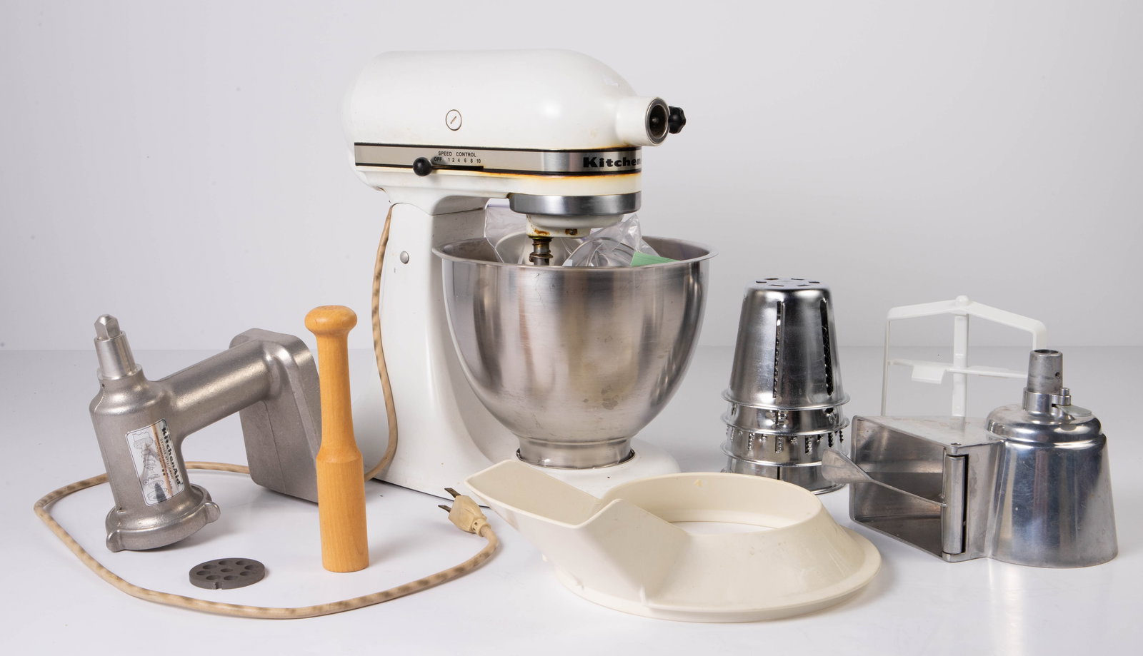 Lot of Kitchenaid Items- Mixer, Accessories. (1 of 9)