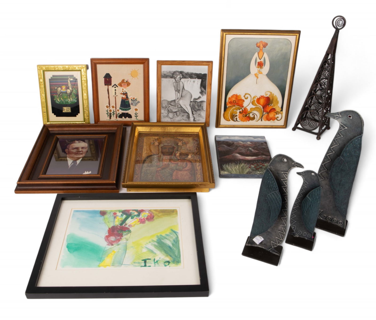 Lot of Assorted Art - Sculptures, Prints, etc. (1 of 4)