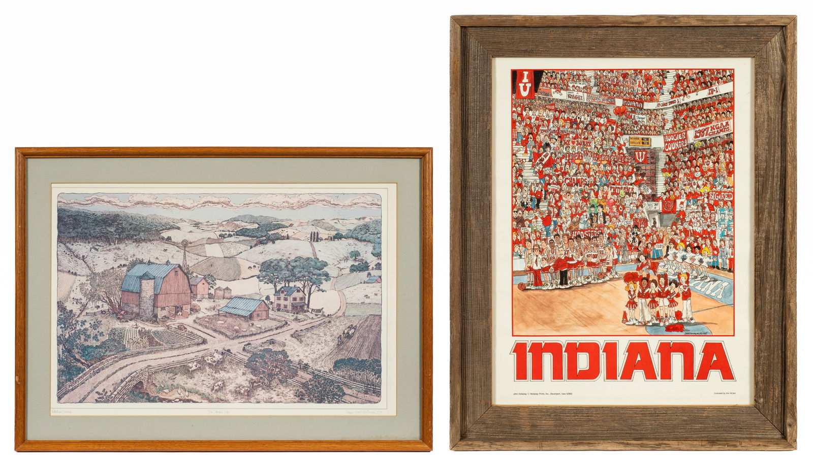 Two Prints - Susan Hunt-Wulkowicz & Holladay. (1 of 14)