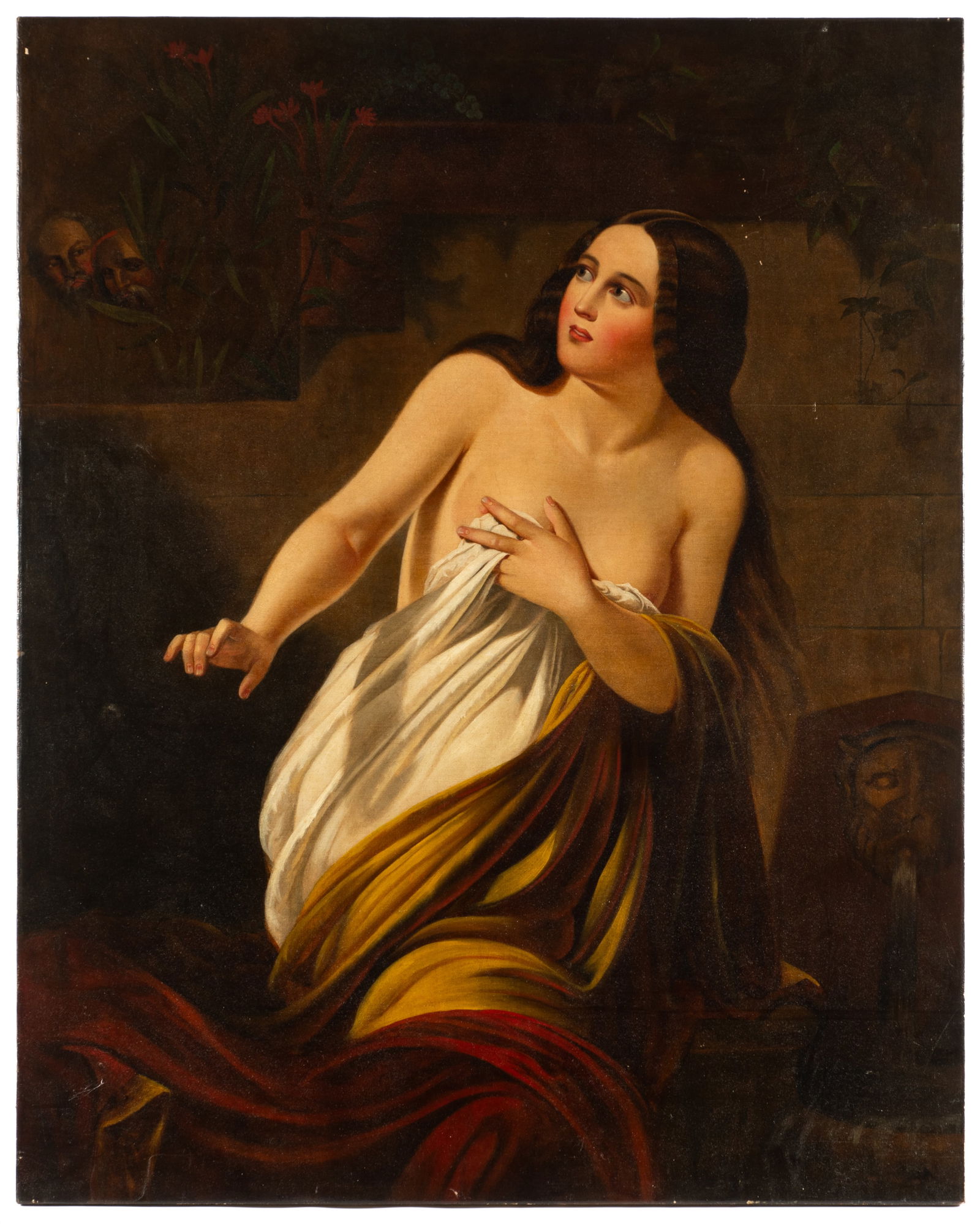 Susanna and the Elders, Painting after Gentileschi (1 of 4)