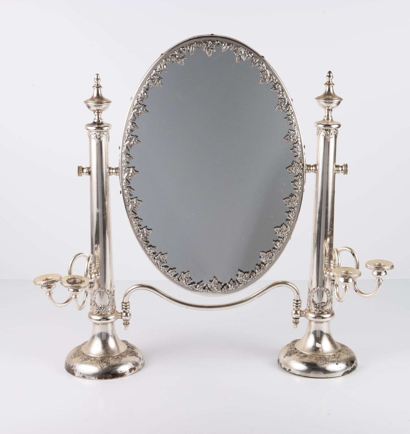 Ornate Vanity Mirror w/ Candle Holders. (1 of 11)