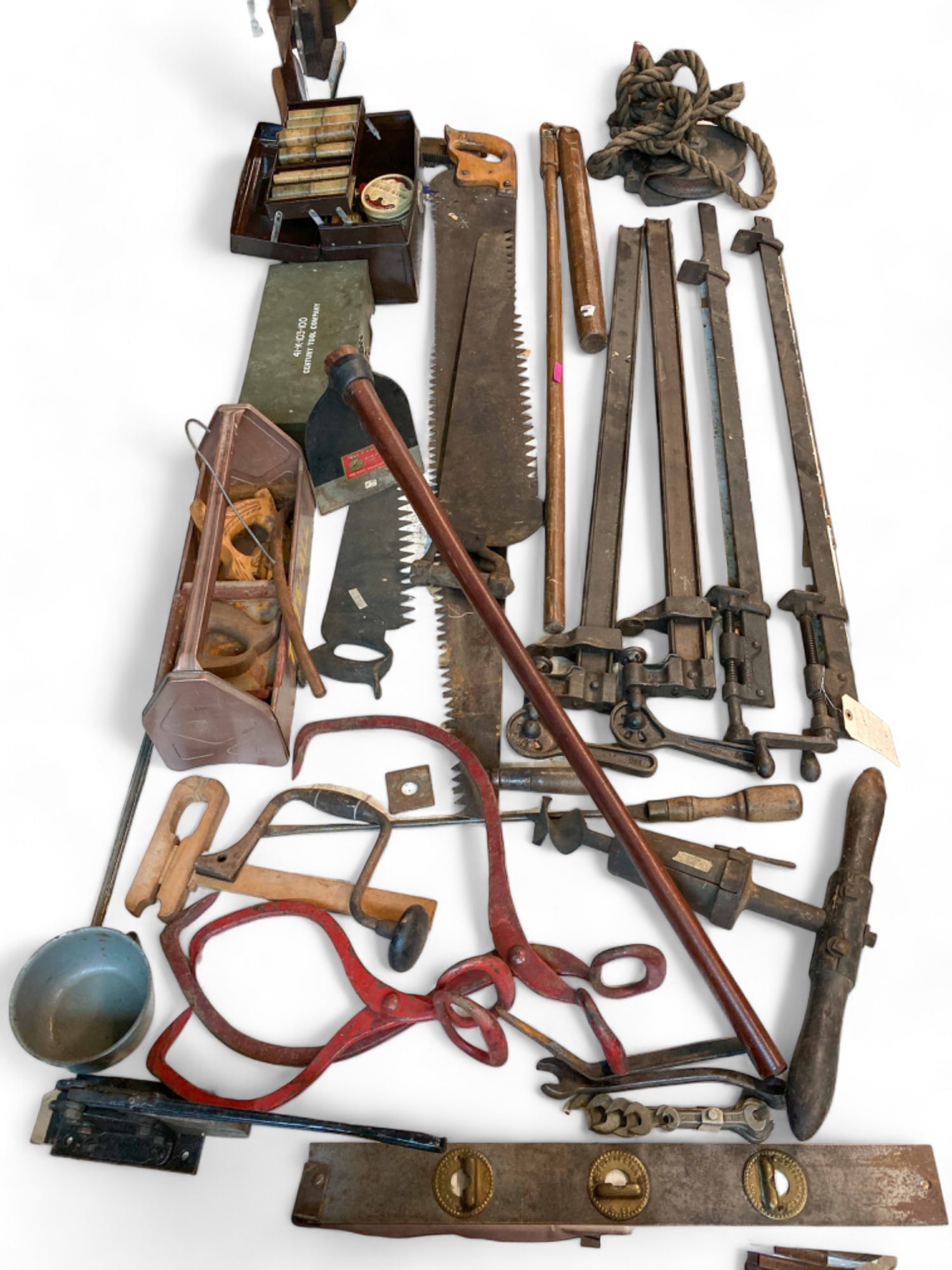 Table Full of Assorted Tools, some Vintage. (1 of 11)