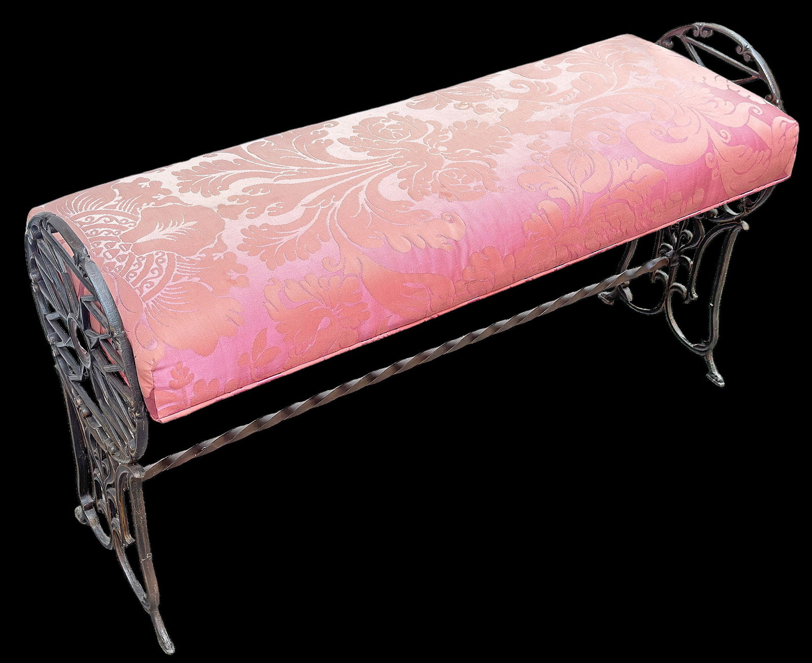 Art Deco Cast Iron Bench. (1 of 1)