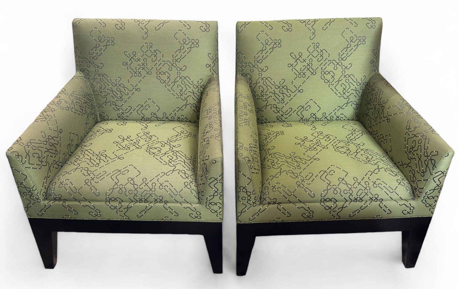 Pair of Two Stendig Upholstered Armchairs. (1 of 1)