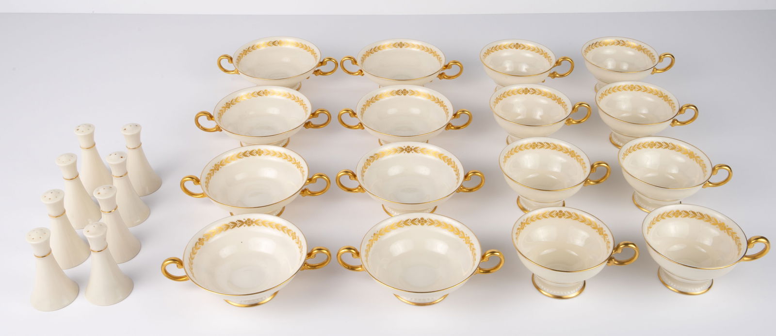 24 Pcs. of Gilded China- Lenox & Castleton. (1 of 11)