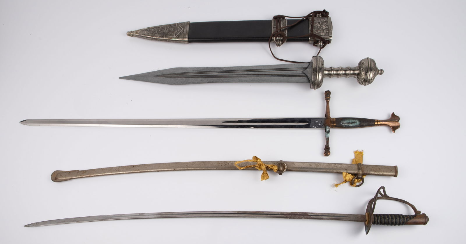 Lot of 3 Swords- Roman Gladius, Made in Spain, etc (1 of 15)