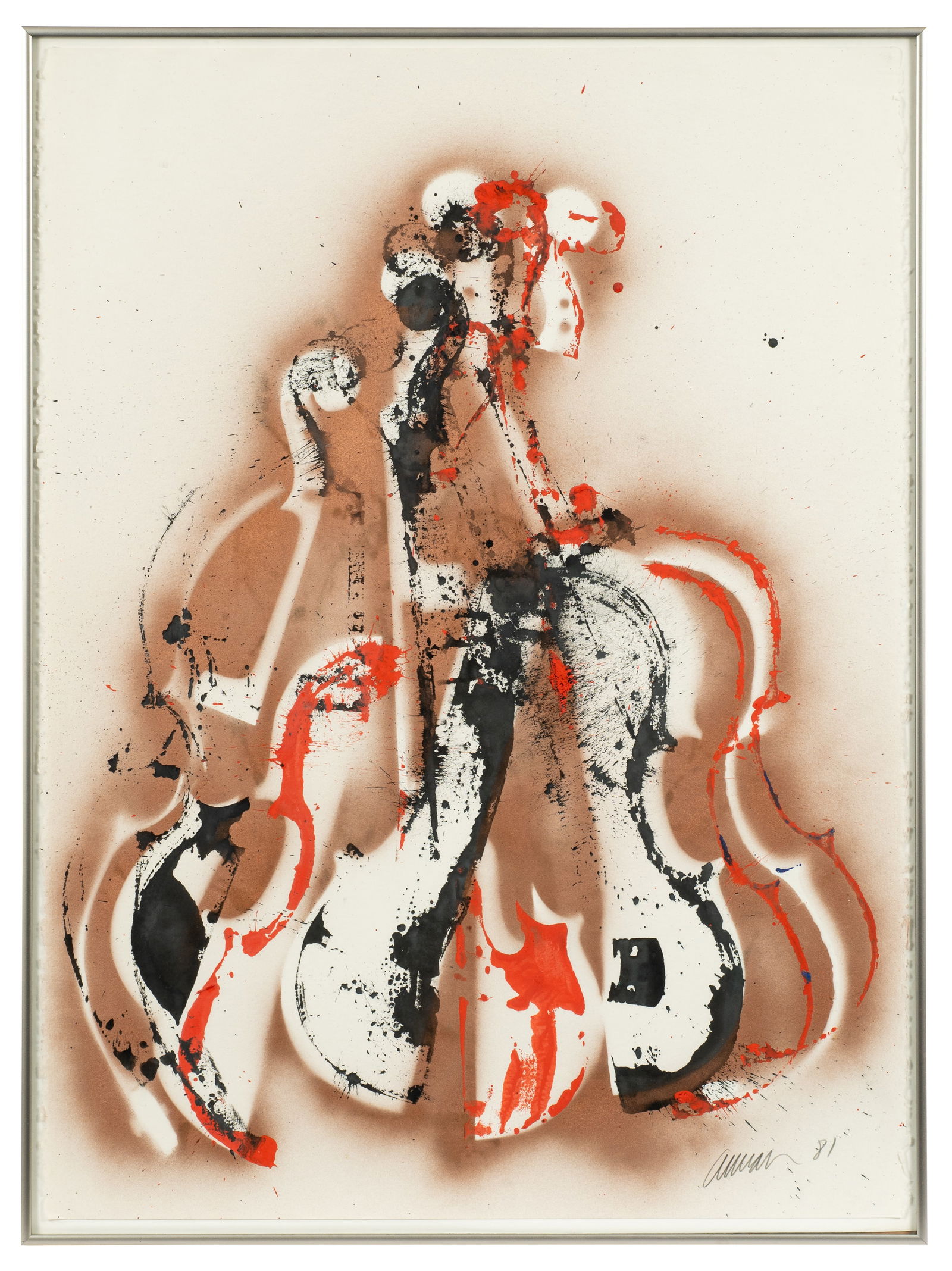 Mixed-Media Work by Armand Fernandez. (1 of 4)