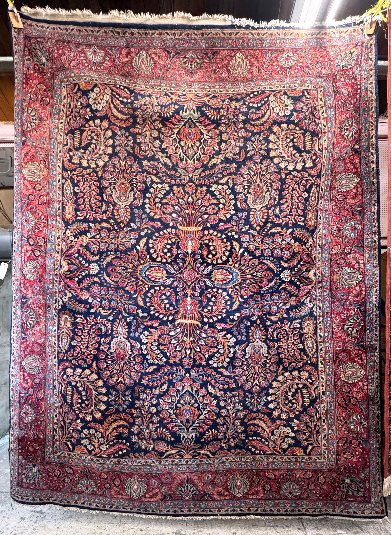 Appx. 9' x 12' Sarouk Rug. (1 of 3)