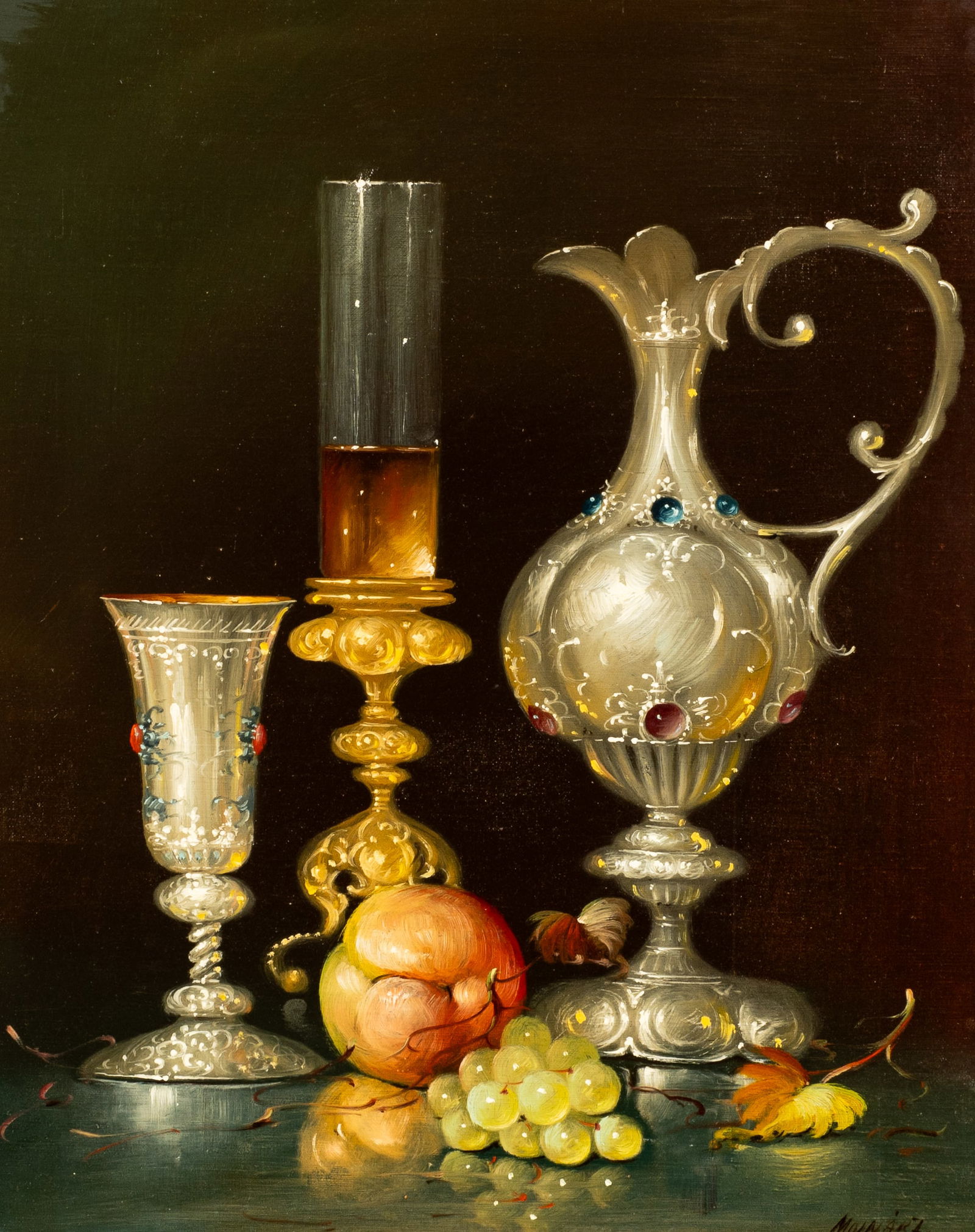 Still Life Painting by Janos Molnar. (1 of 7)