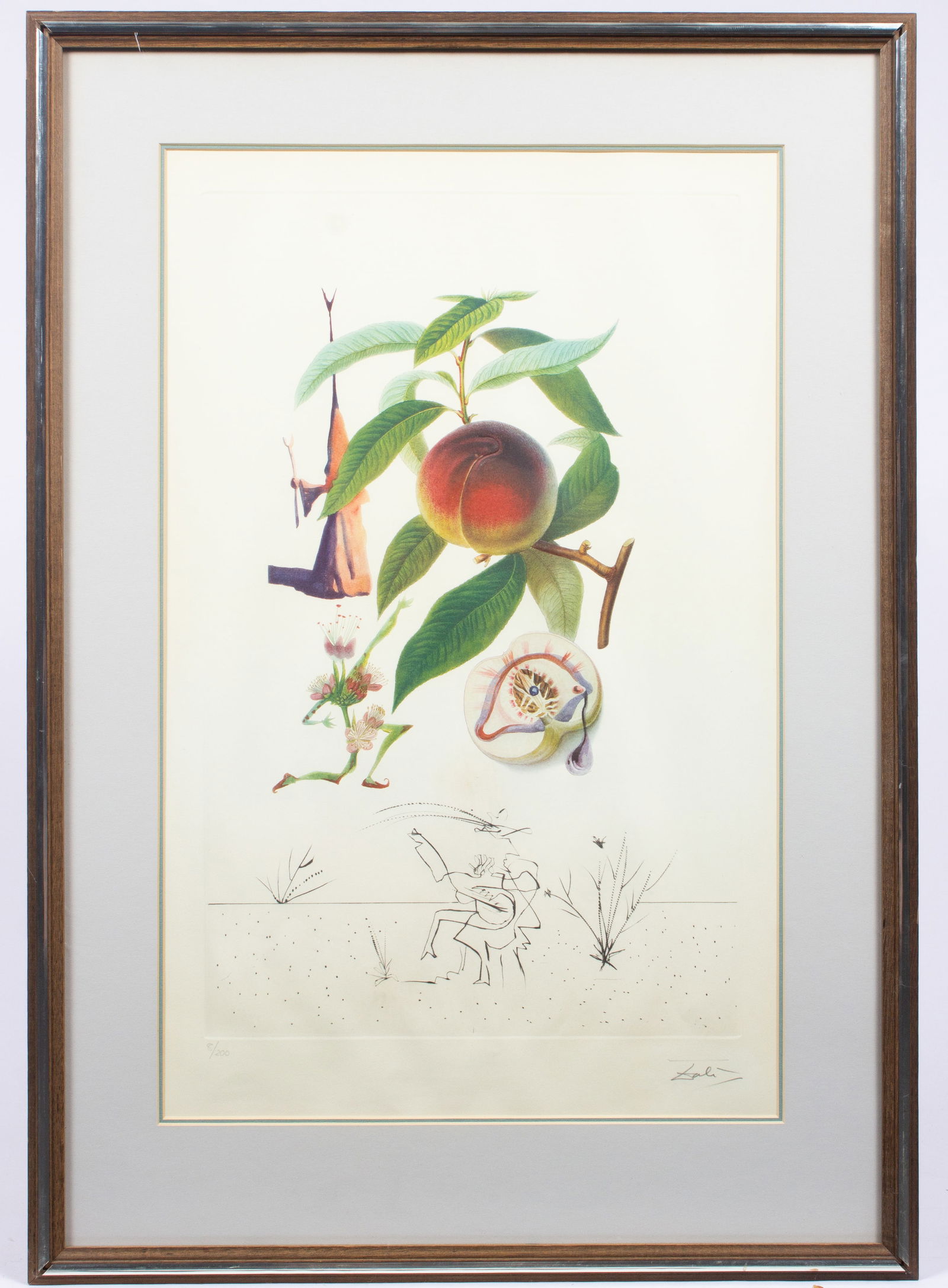 Pecher Penitent, Mixed-Media Work, Salvador Dali. (1 of 8)