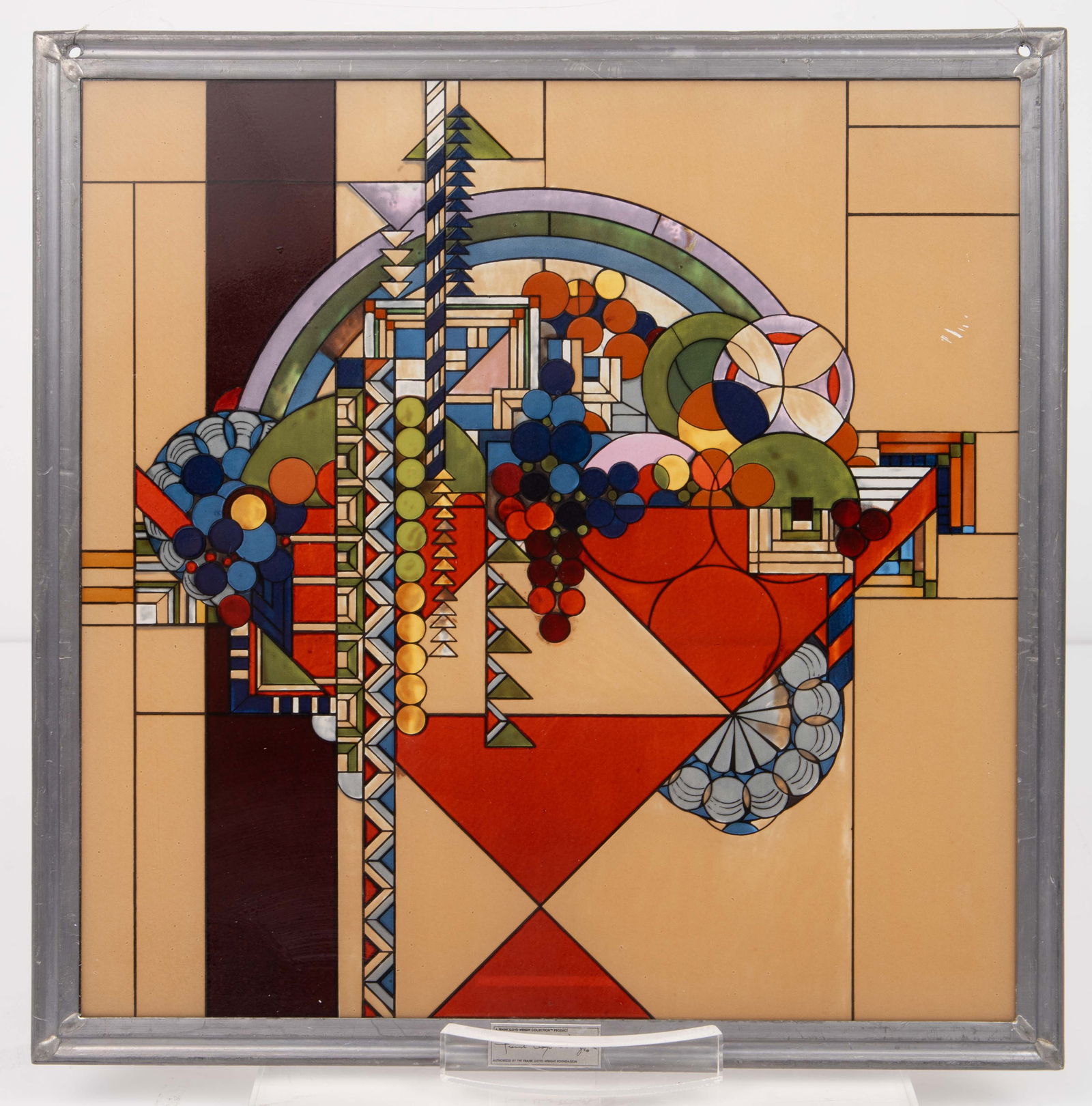 Frank Lloyd Wright May Basket Window / Sun-Catcher (1 of 5)