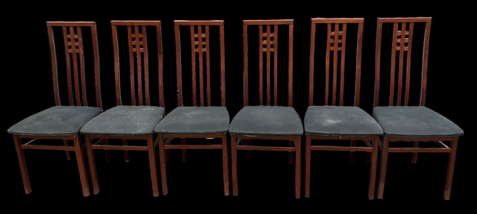 Set of 6 Modern Italian Dining Chairs. (1 of 2)