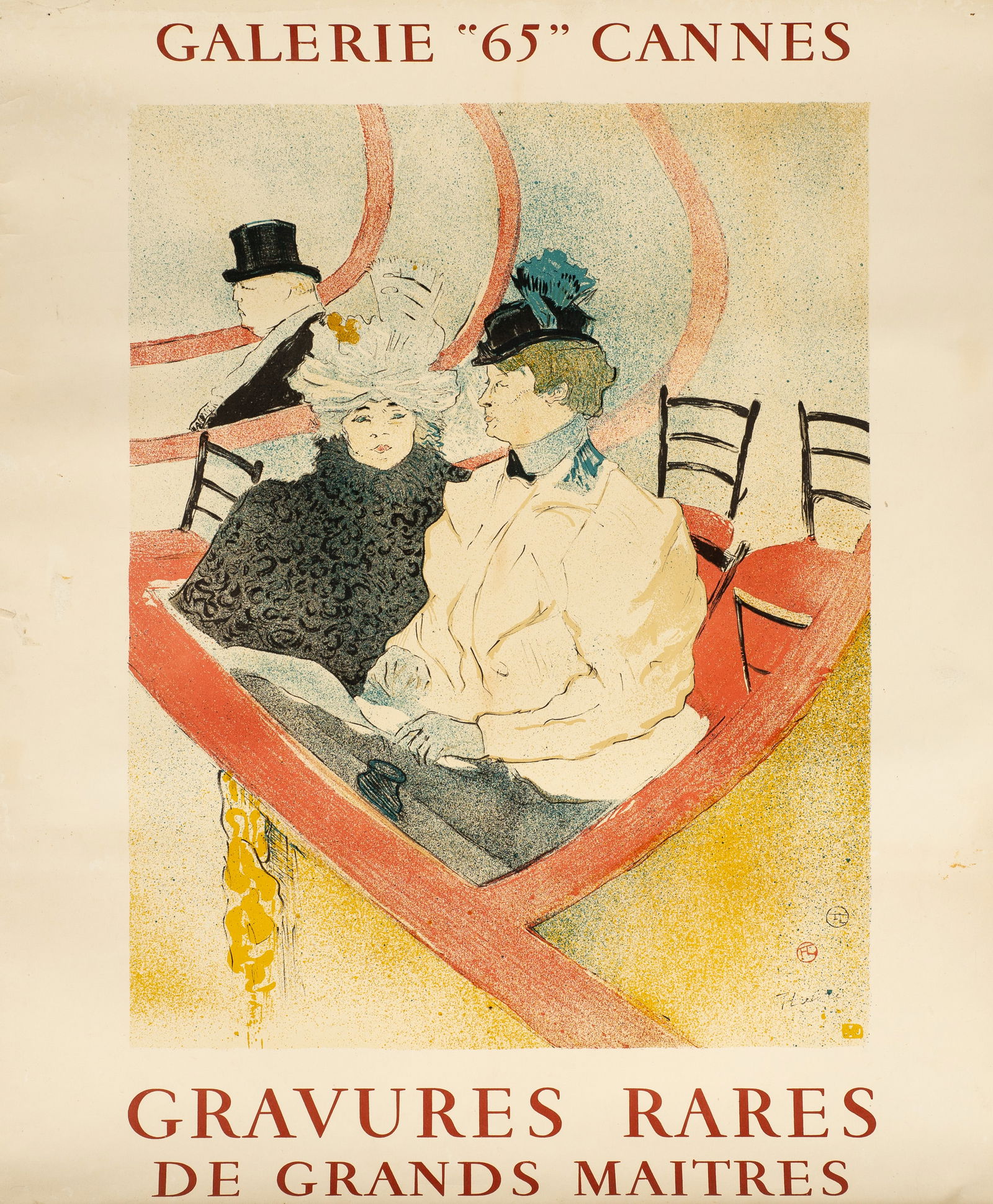 Gravures Rares de Grands Maitres, Lautrec Poster. (1 of 4)