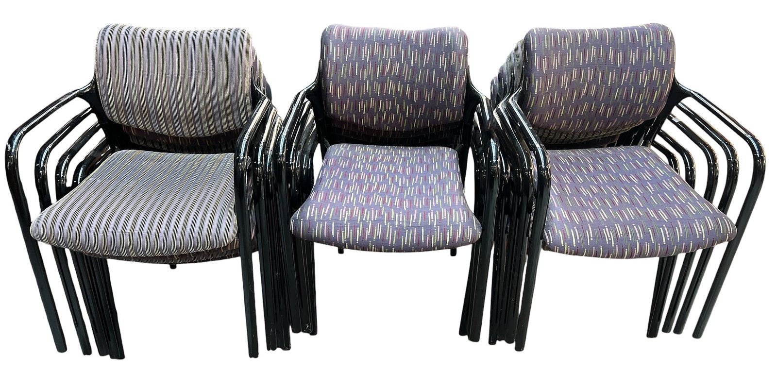 Lot of 16 Herman Miller Stackable Side Chairs. (1 of 3)