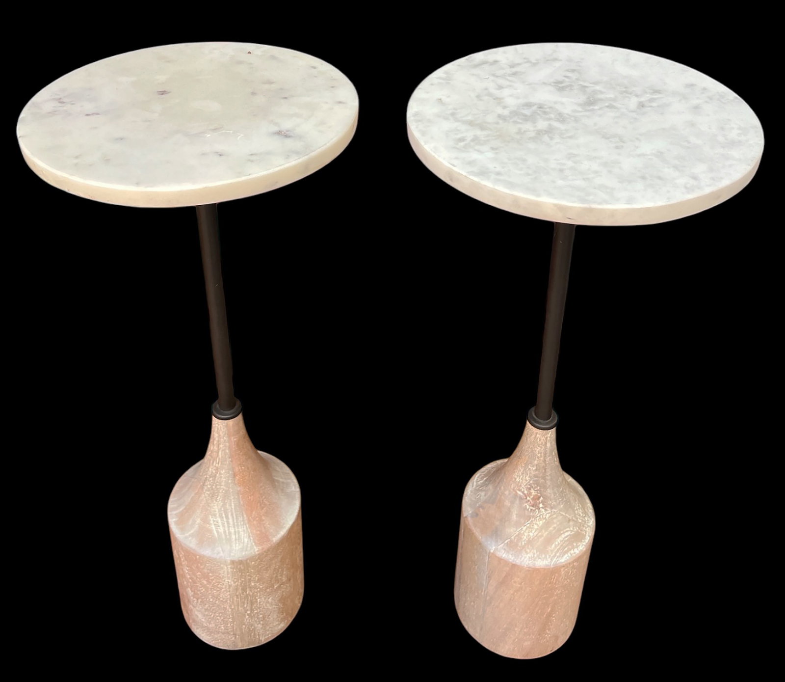 Williams Sonoma "Hudson" Drink Tables. (1 of 3)