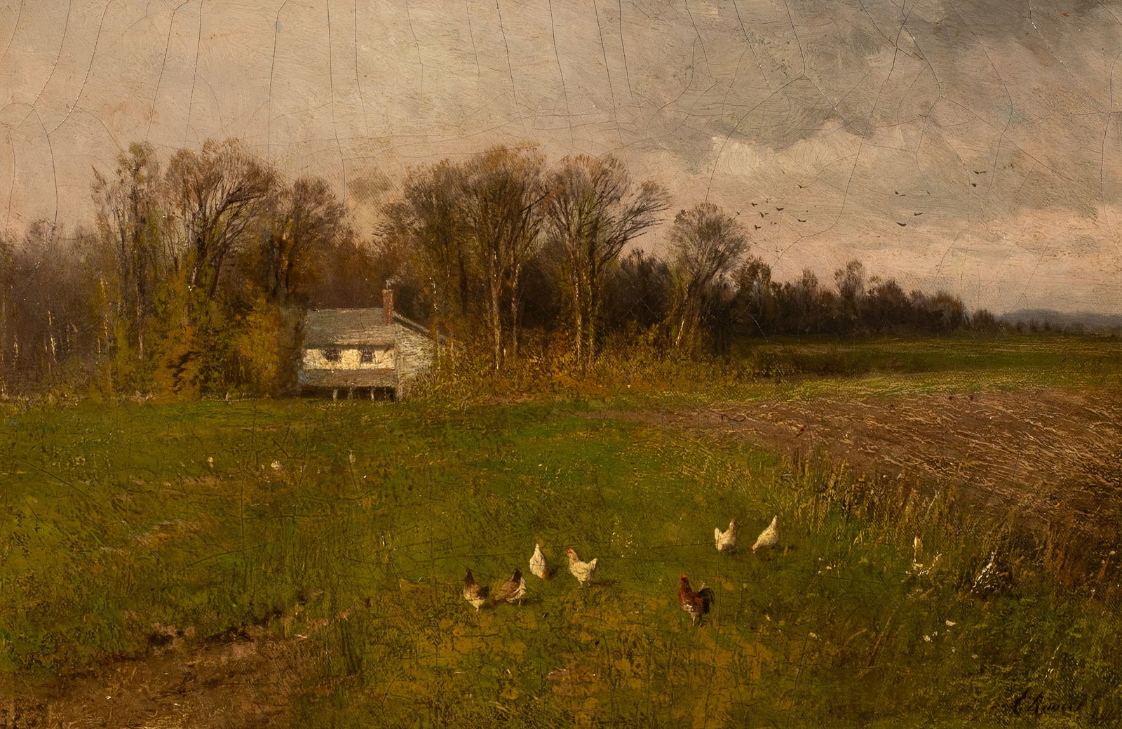 "The Coming Storm", 19th Century, E. Rugert. (1 of 6)