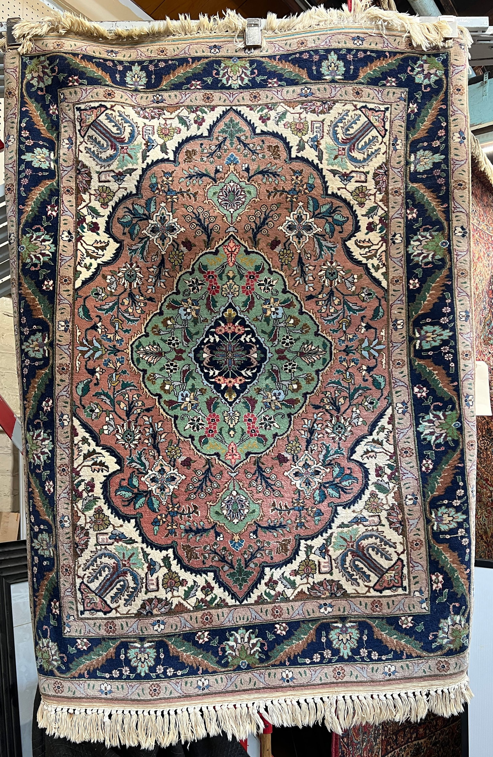 Appx. 3' x 5' Fine Persian Tabriz Rug. (1 of 2)