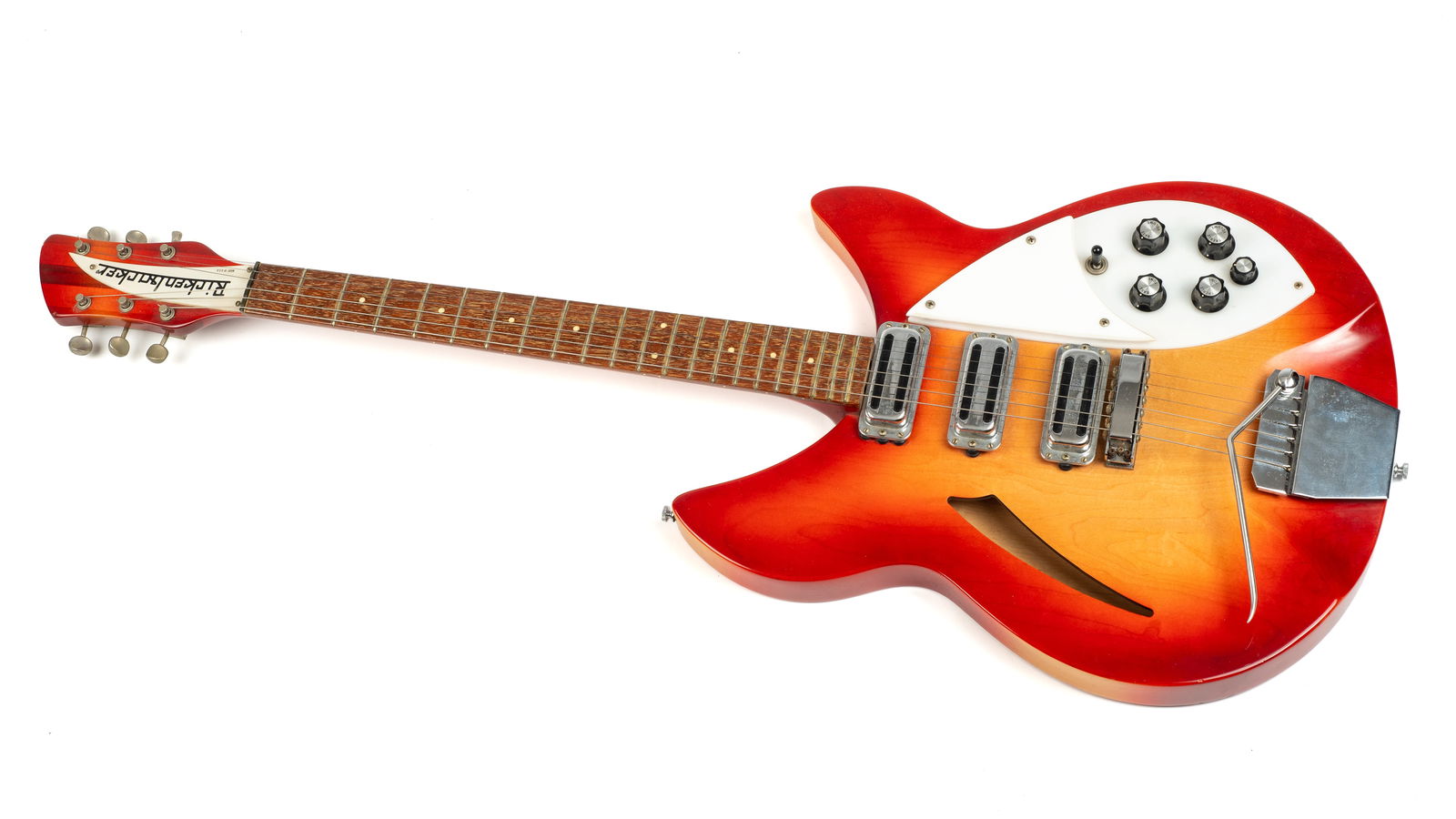1967 Rickenbacker 345Y Fireglo Electric Guitar. (1 of 6)