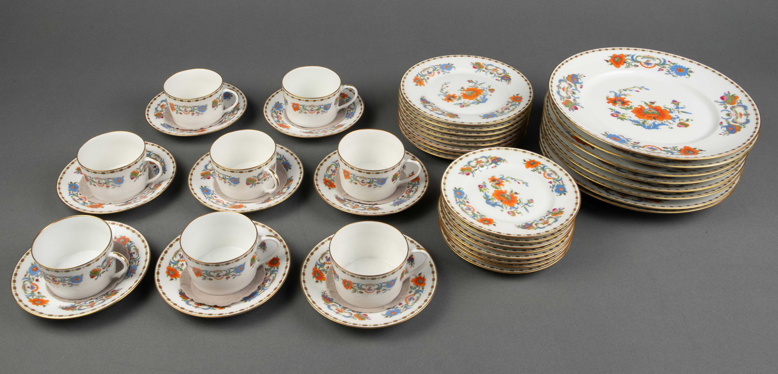 A. Reynaud et Cie Ceralene Limoges China Set. (1 of 4)