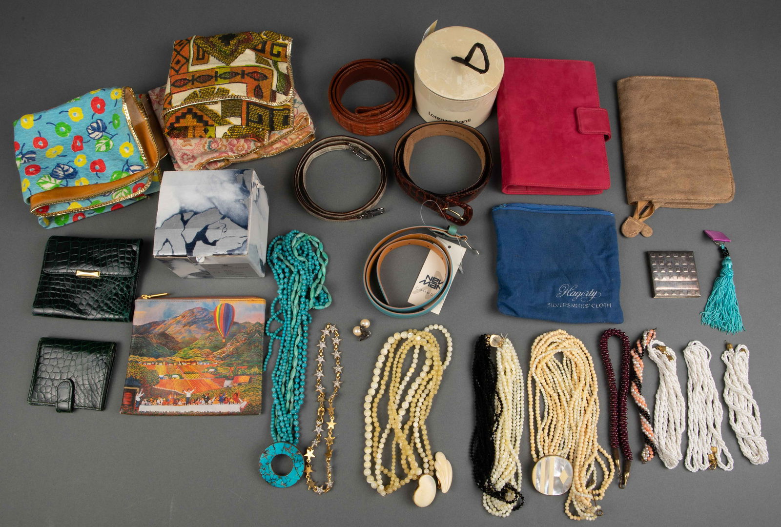 Tiffany Planner & Vintage Alligator Wallets, Belts (1 of 5)