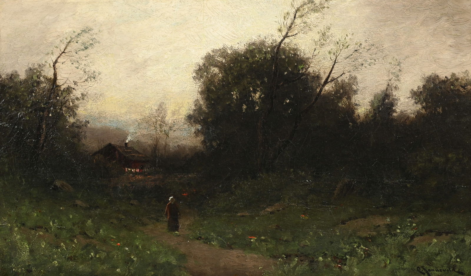 Landscape Painting, Carl Jonnevold. (1 of 6)