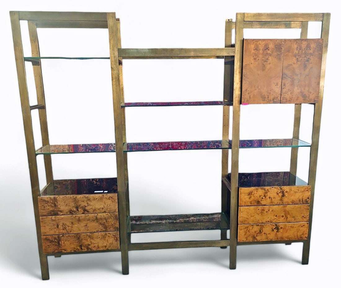 Signed John Stuart Mid Century Wall Unit. (1 of 1)