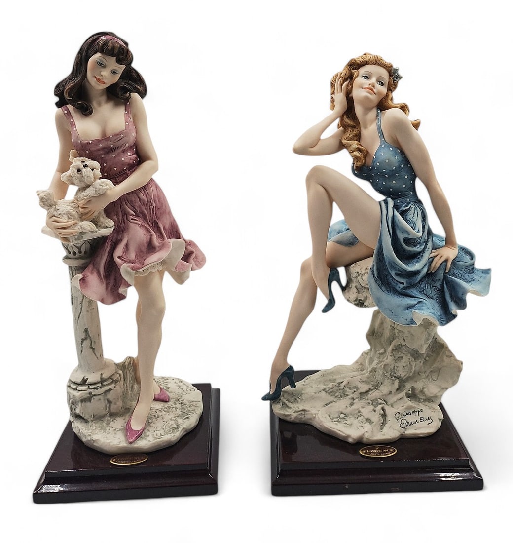 Giuseppe Armani Puppy Love & Waiting Figures. (1 of 5)