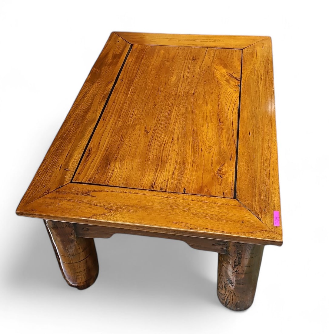 Asian Mahogany Coffee Cocktail Table. (1 of 2)