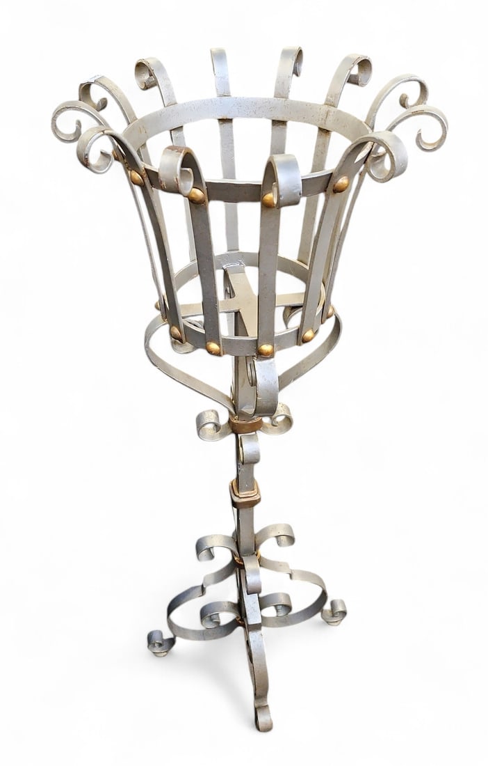 Wrought Iron Plant Stand. (1 of 2)